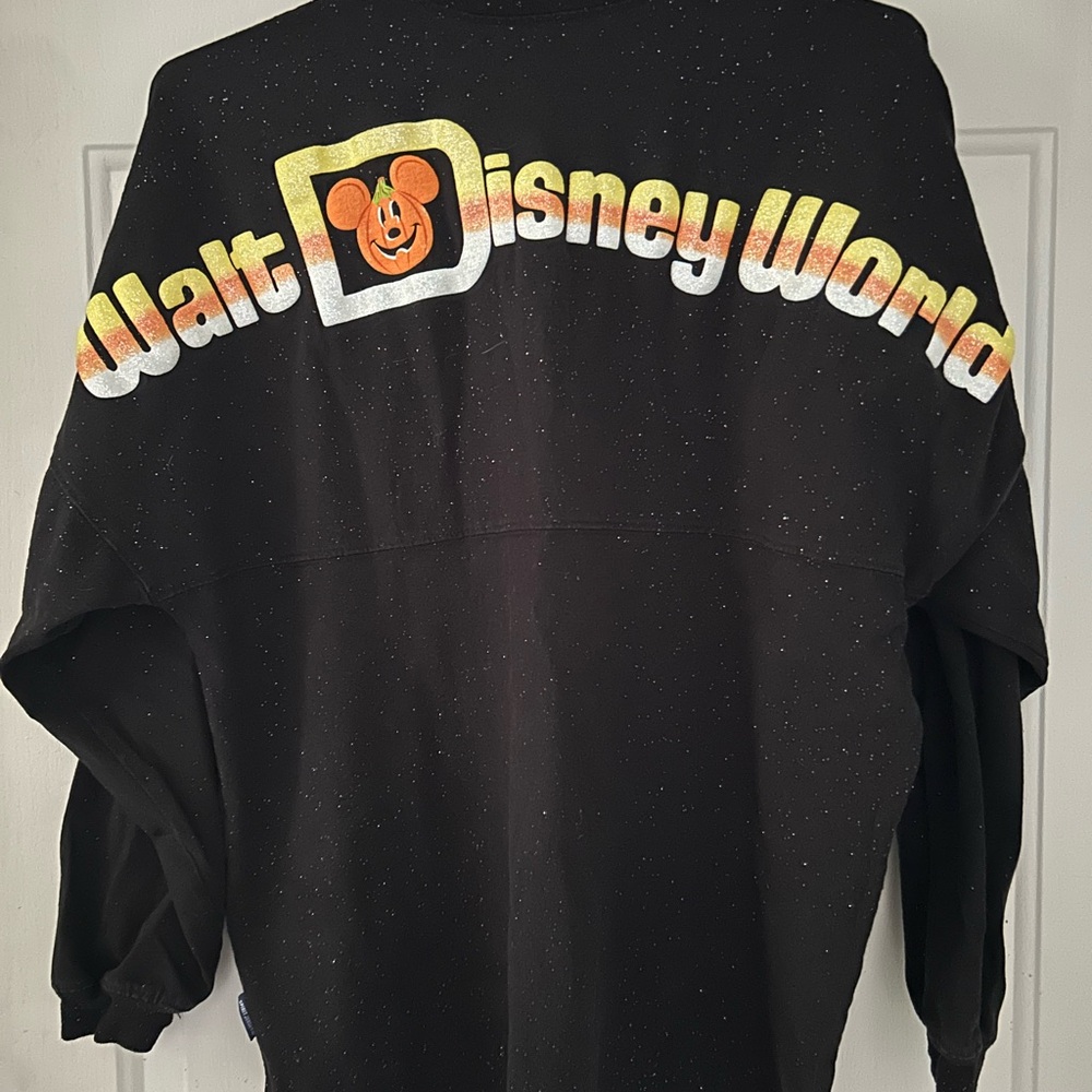 Walt Disney World Halloween Sparkle Candy Corn Spirit Jersey